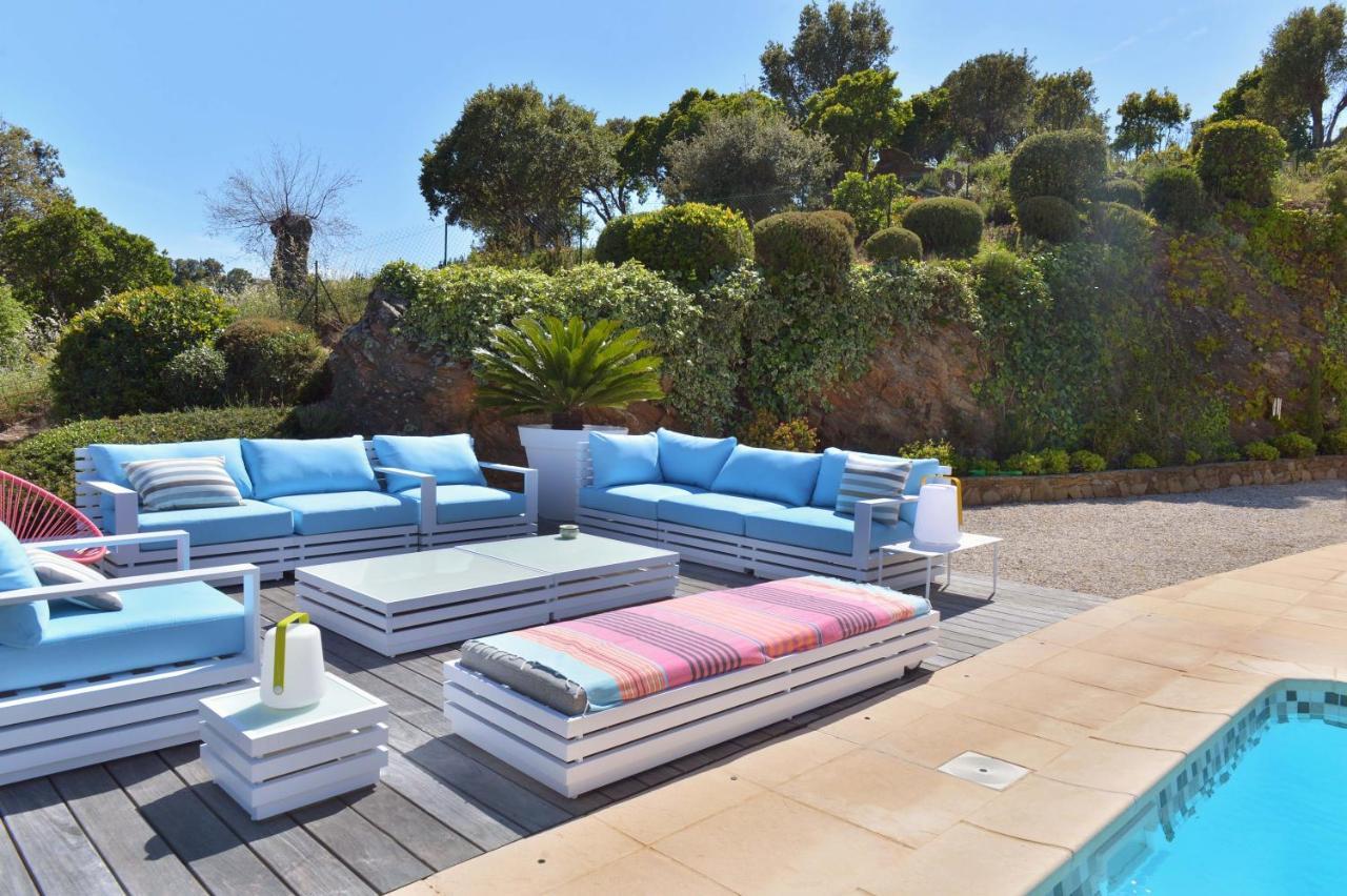 Villa Jucanos - Vue Mer Panoramique Golfe De St-Tropez Cavalaire-sur-Mer Exterior photo